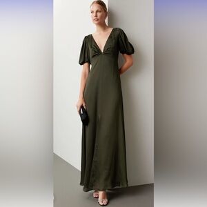 Sachin + Babi Deep Green Maxi Dress
